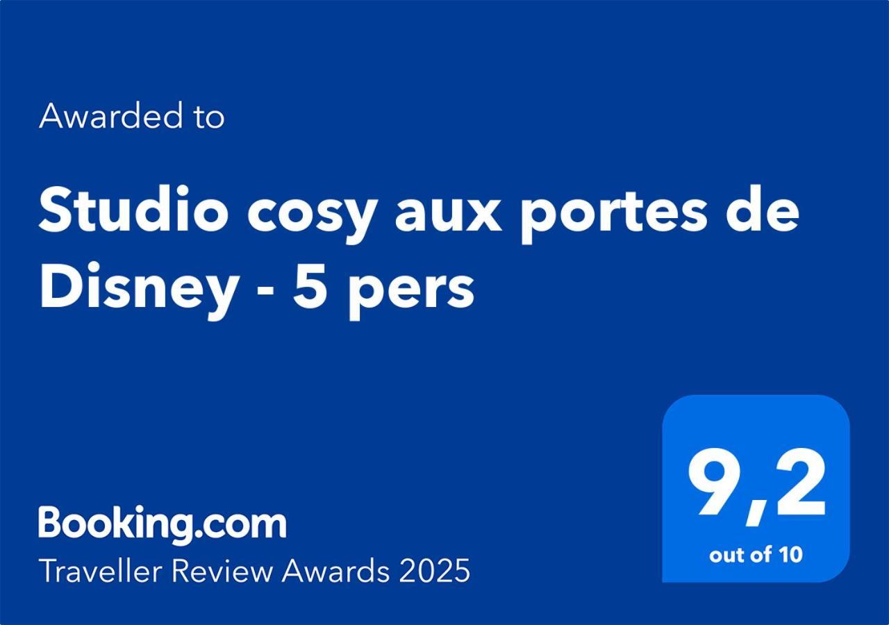 Studio Cosy Aux Portes De Disney - 5 Pers Chessy (Seine-et-Marne) Exterior foto